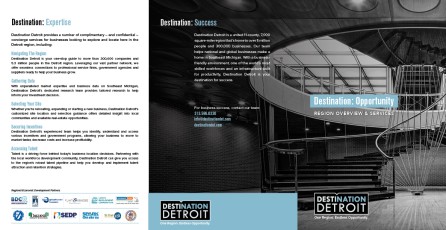 Destination Detroit Brochure